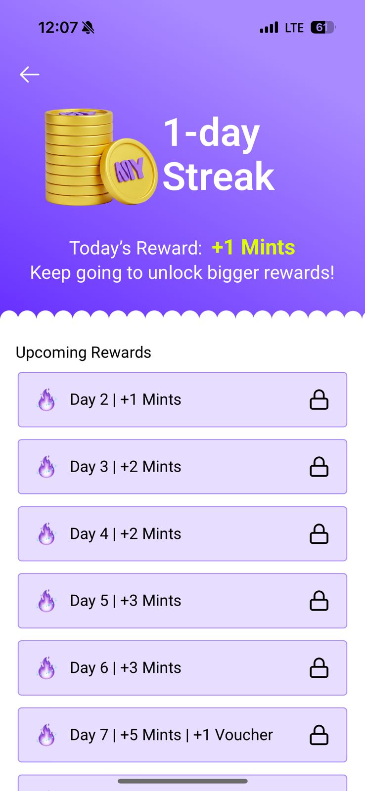 Come Back Every Day, Earn Every Day 2